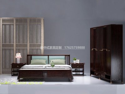 新中式臥室家具JYG-CQS-2028